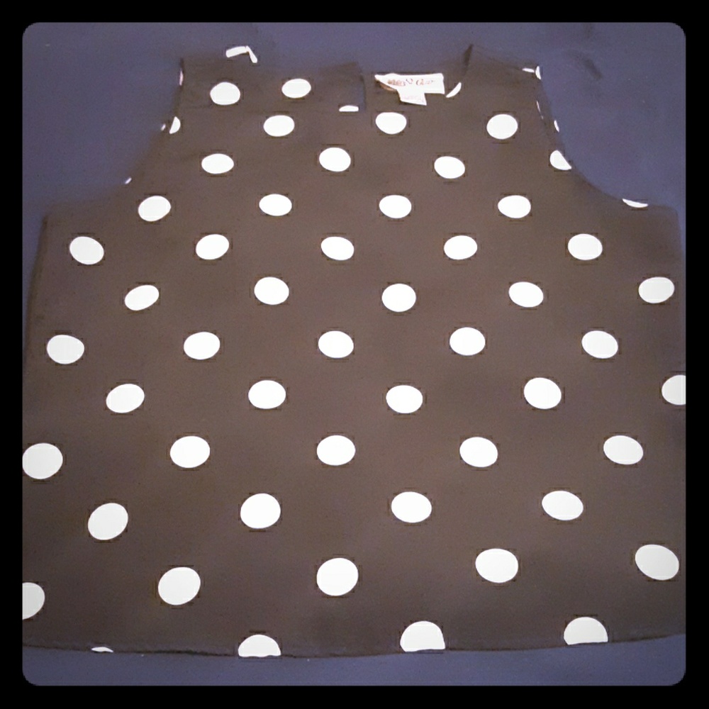 Polka dot tank
